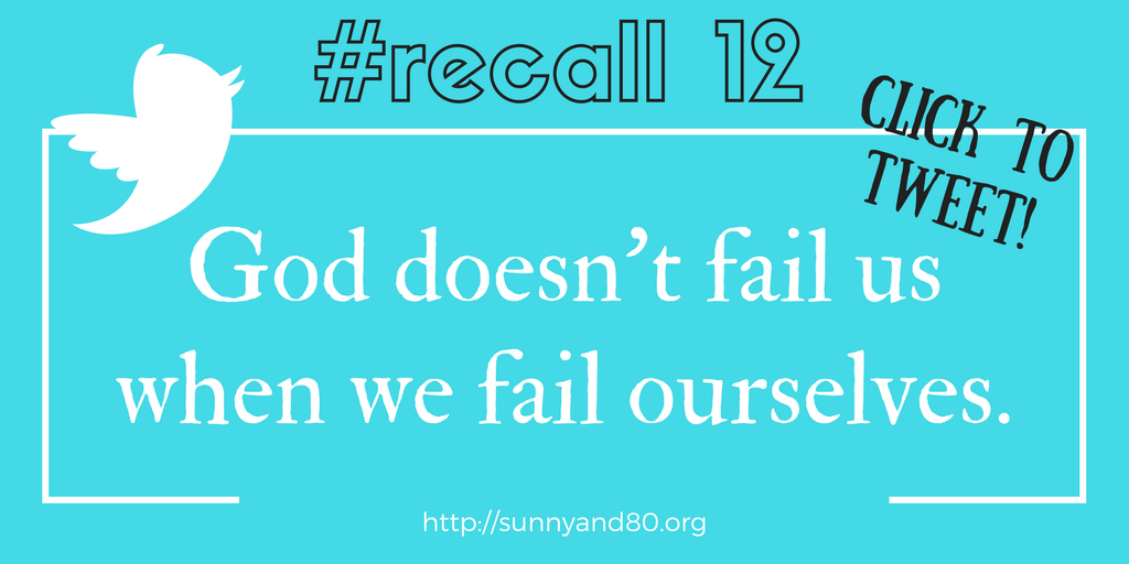 #recall12 October tweet 2